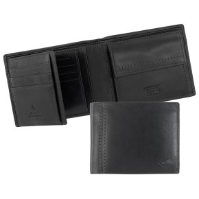 CAMEL ACTIVE BILBAO horizontal wallet black